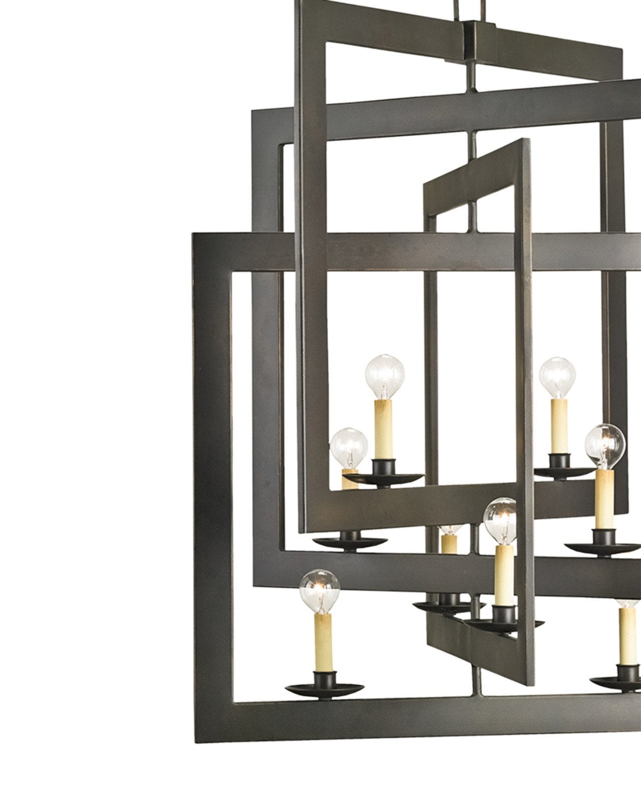 Middleton Large Bronze Chandelier